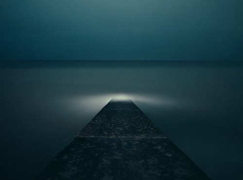 夜景大海風(fēng)光攝影圖片