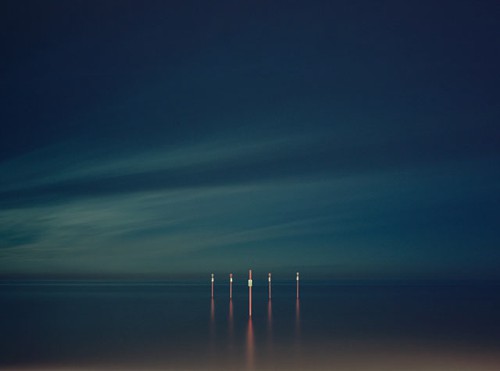夜景大海風(fēng)光攝影圖片
