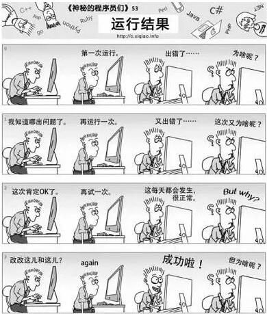 程序員發(fā)現(xiàn)bug時(shí)的反應(yīng)，看看你中槍了沒？