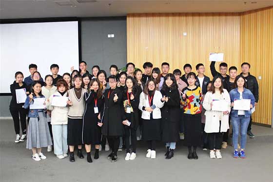 云和28期UI培訓學員合影