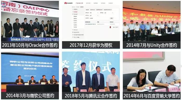 六大知名合作廠商